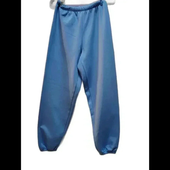 Bo+Tee Soft Blue Sweatpants - Comfortable Activewear Size S - Picture 1 of 7
